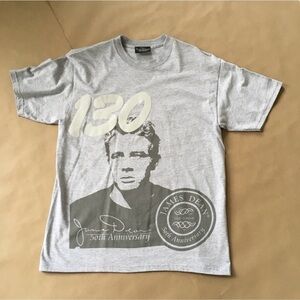 James Dean “130” 50th Anniversary Collectable Graphic T-Shirt - Gray - L ?